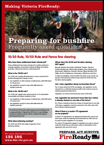 Planning for Bushfire
