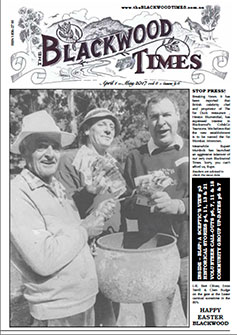 April May 2017 cover the Blackwood Times
